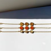 In A Row Bracelet in gold