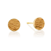 Stud Bud Earrings in gold