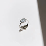 Hug Me Round Ring in Silver