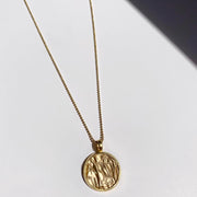 Single Shot Necklace in gold