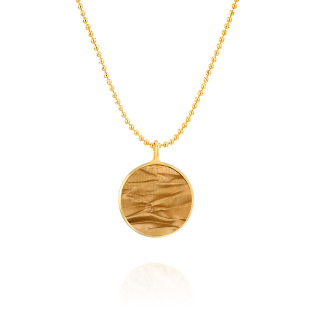 Single Shot Necklace in gold