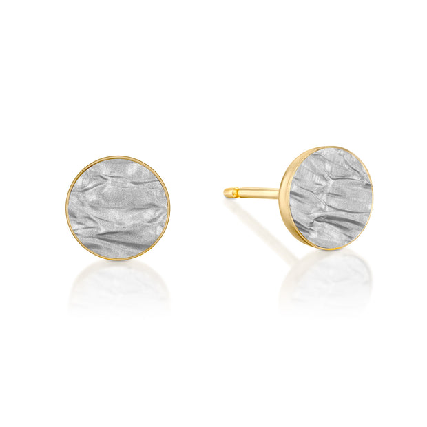 Stud Bud Earrings in gold