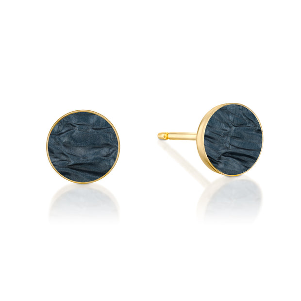 Stud Bud Earrings in gold