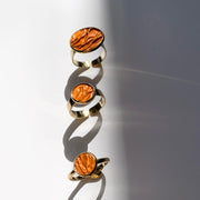 Hug Me Round Ring in gold