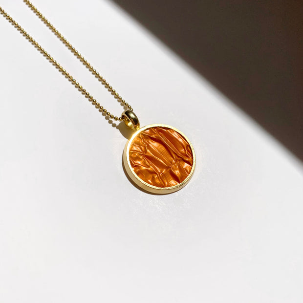 Single Shot Necklace in gold