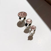Hug Me Round Ring in Silver