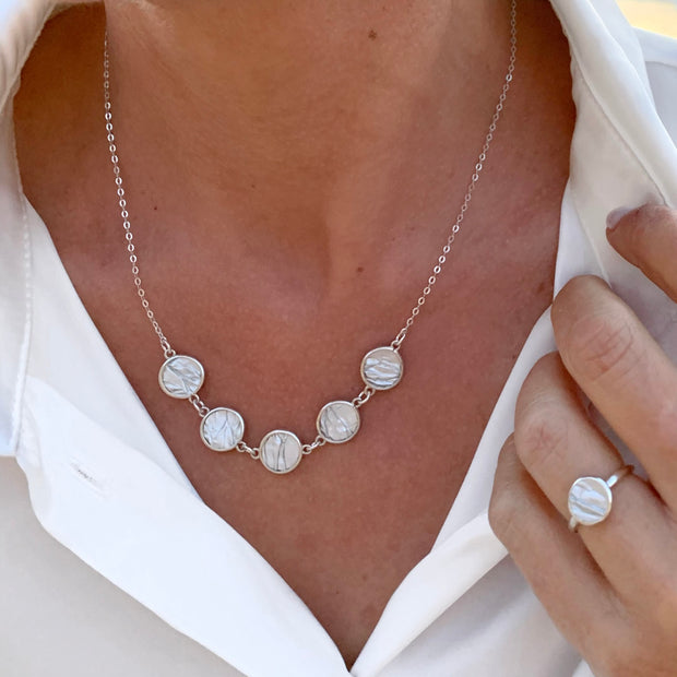Ofri  Necklace in Silver