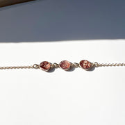 In A Row Bracelet in Silver