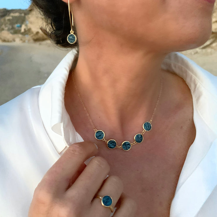 Ofri Necklace in gold