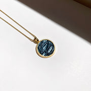 Single Shot Necklace in gold