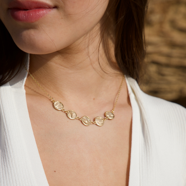 Ofri Necklace in gold