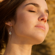 Hoop Loop Earrings in Silver